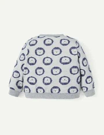 Compleu CozyCub, bleumarin/gri