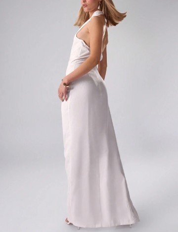 Rochie lunga Musera, alb