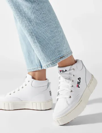 Adidasi Fila, alb