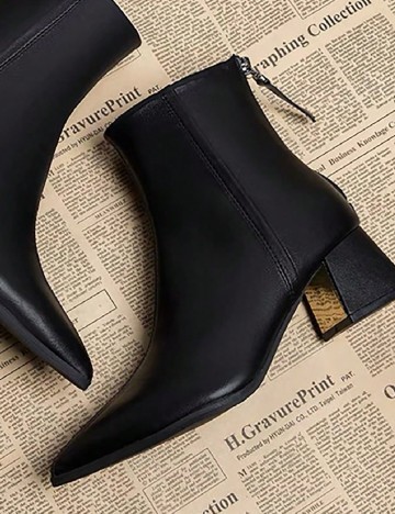 Botine SHEIN, negru