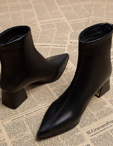 Botine SHEIN, negru