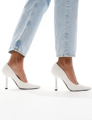 Pantofi Glamorous, ecru