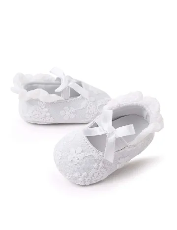 Pantofi Shein Kids, alb
