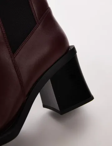 Botine Top Shop, visiniu