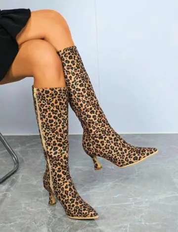 Cizme SHEIN, animal print Animal print