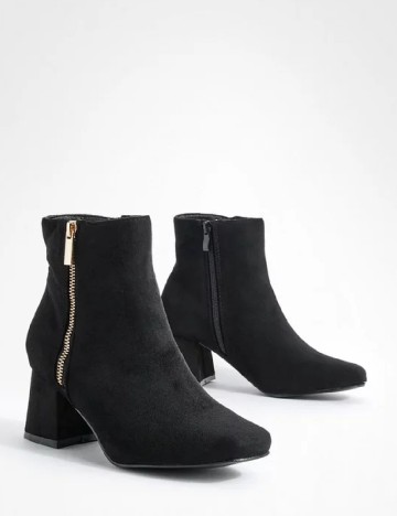 Botine Boohoo, negru