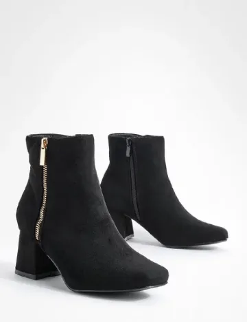 Botine Boohoo, negru