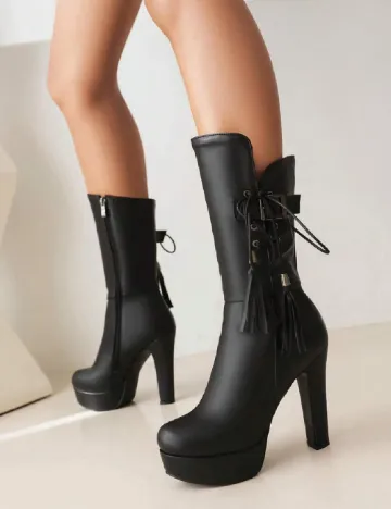 Cizme SHEIN, negru