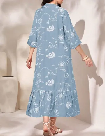 Rochie medie SHEIN, bleu Albastru