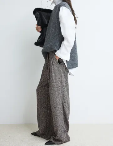 Pantaloni H&M, gri