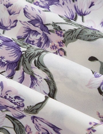 Rochie scurta SHEIN, floral print