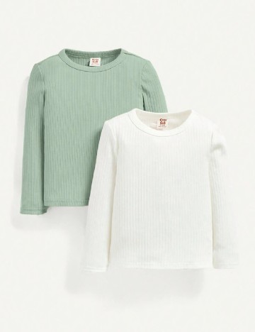 Set bluze 2 bucati CozyCub, mix culori