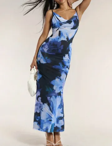Rochie lunga SHEIN, albastru