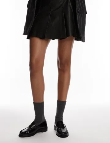 Mocasini Top Shop, negru