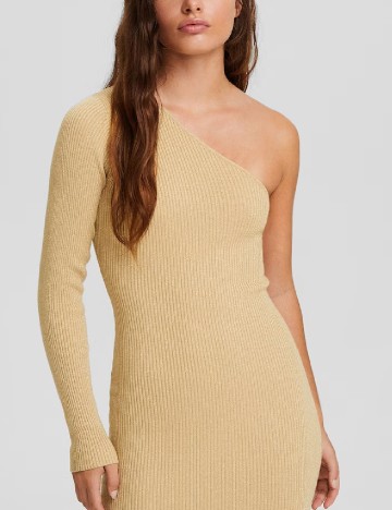 Rochie lunga Bershka, bej