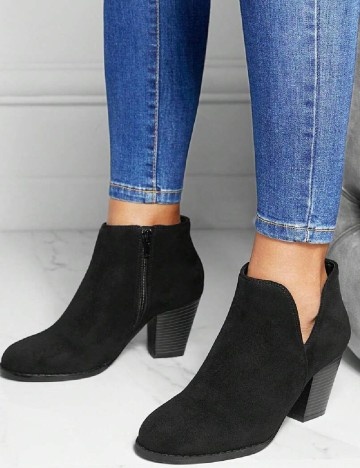 Botine SHEIN, negru