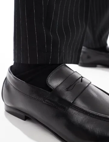 Mocasini River Island, negru Negru