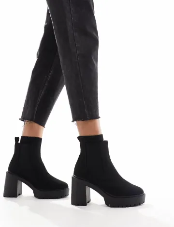 Botine ASOS, negru