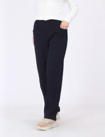 Pantaloni SHEIN, bleumarin inchis