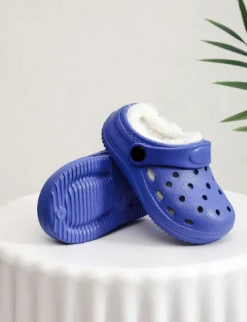 Slapi Shein Kids, albastru