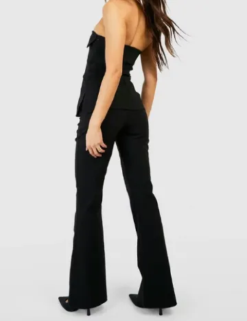 Pantaloni Boohoo, negru