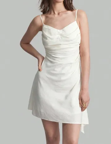 Rochie scurta SHEIN, ecru