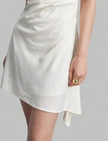 Rochie scurta SHEIN, ecru