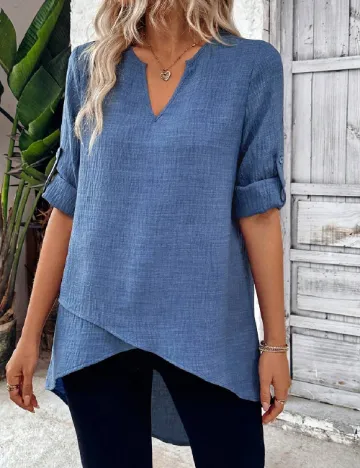 Bluza SHEIN, albastru Albastru