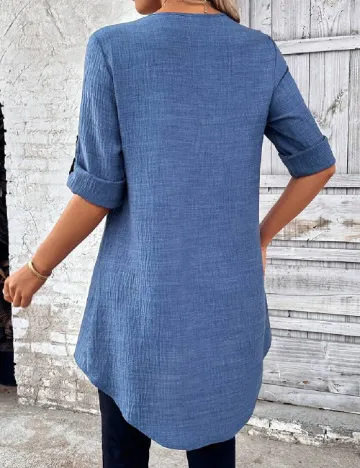 Bluza SHEIN, albastru Albastru