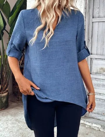 Bluza SHEIN, albastru Albastru