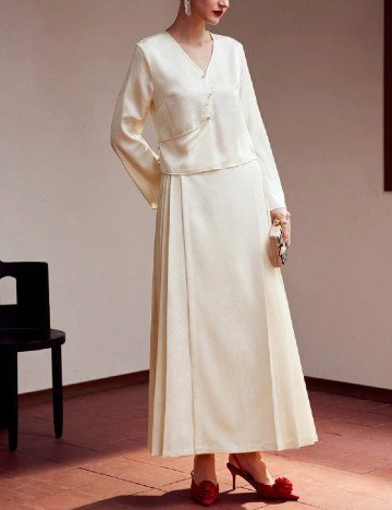 Bluza MOTF, ecru