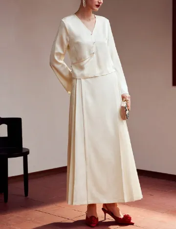 Bluza MOTF, ecru
