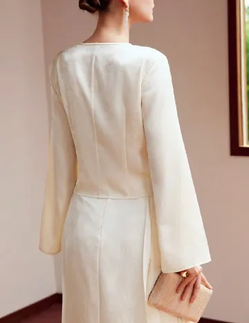 Bluza MOTF, ecru