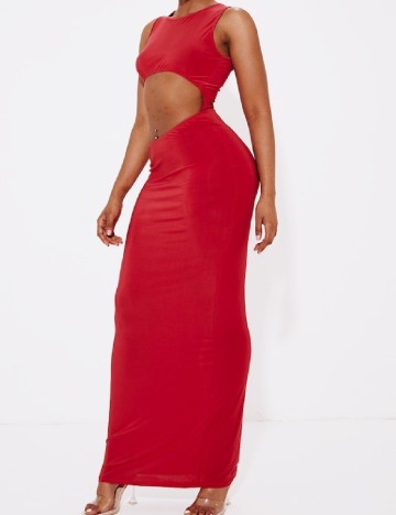 Rochie lunga PRETTYLITTLETHING, rosu