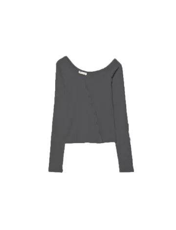Bluza Stradivarius, gri