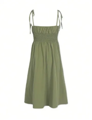 Rochie medie SHEIN, verde