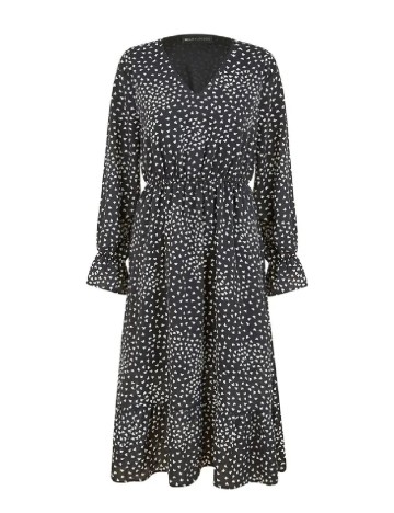 Rochie medie Mela London, negru