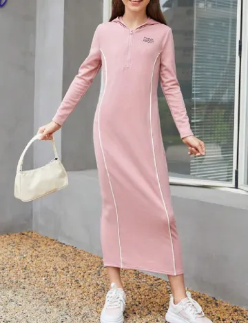 Rochie Shein Kids, roz pudra