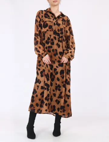 Rochie medie Wednesday sgirl, maro