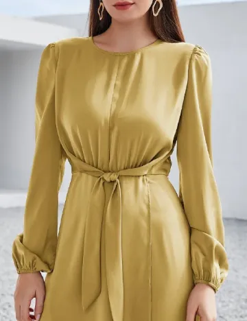 Rochie lunga SHEIN, galben