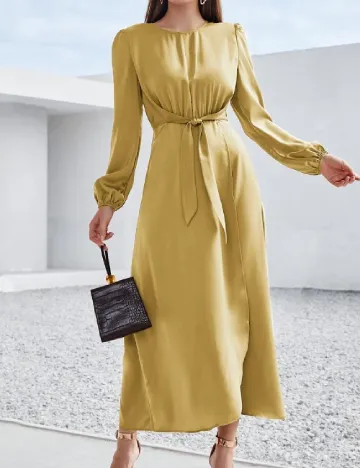 Rochie lunga SHEIN, galben