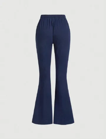 Pantaloni SHEIN, bleumarin