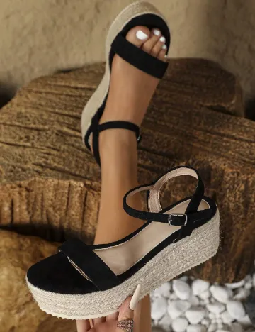 Sandale SHEIN, negru