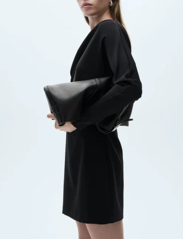 Rochie scurta Mango, negru