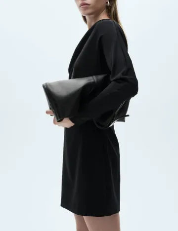Rochie scurta Mango, negru