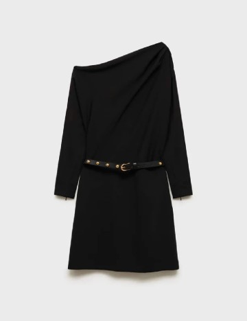 Rochie scurta Mango, negru