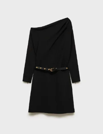 Rochie scurta Mango, negru