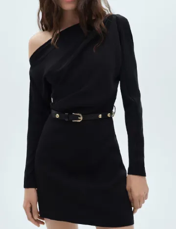 Rochie scurta Mango, negru