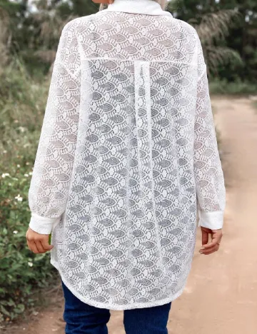 Camasa SHEIN CURVE, alb