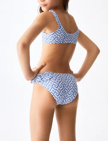 Costum de baie Mango Kids, albastru